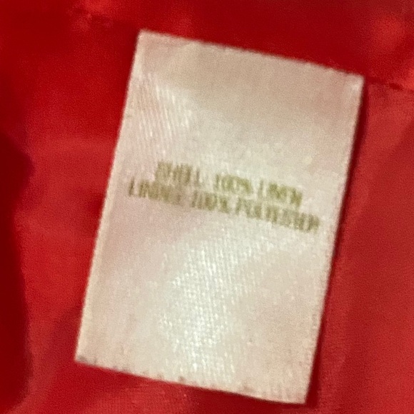 KATE SPADE coral linen shift dress - Picture 5 of 6